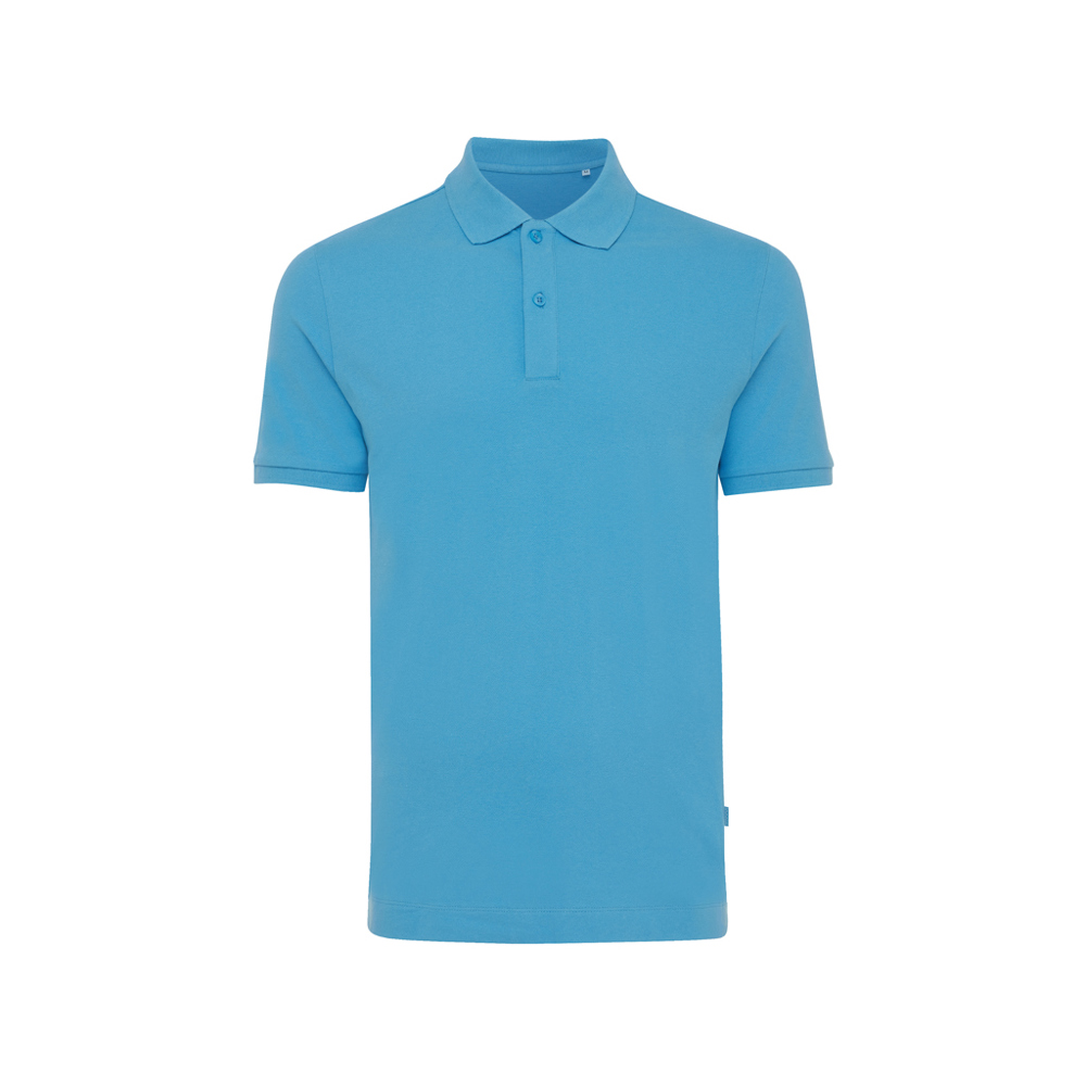 IQONIQ Yosemite Piqué-Poloshirt aus recycelter Baumwolle - tranquil blue (± PMS 17-4139TCX)