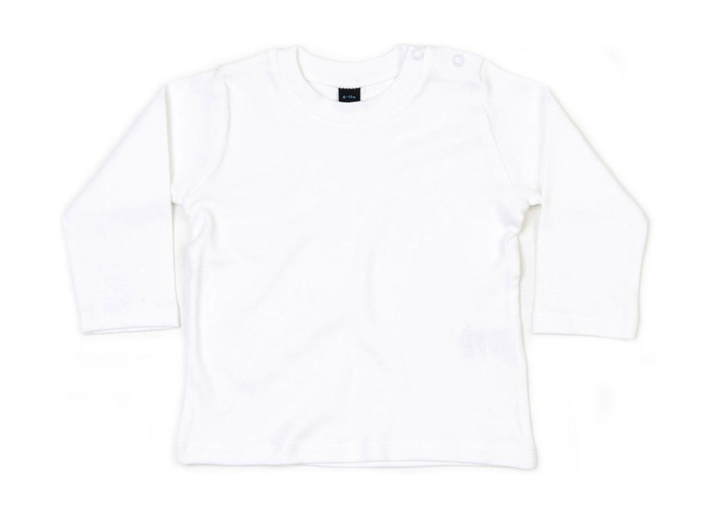 Baby Longsleeve Top - White