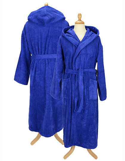 ARTG - Bathrobe With Hood - True Blue