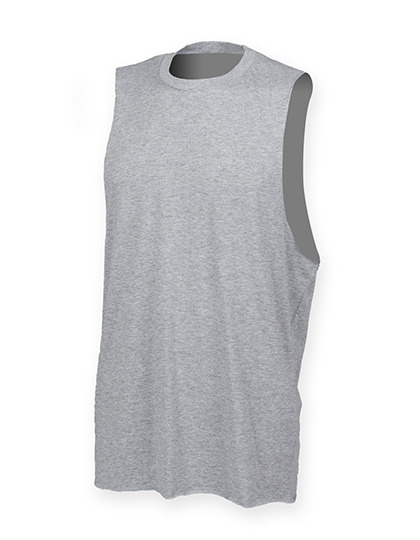 SF Clothing - Men´s High Neck Slash Armhole Vest