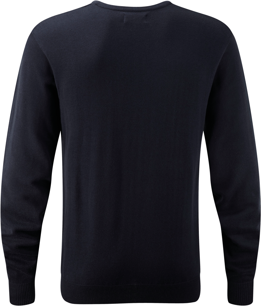 RU710M - V-neck Knitted Pullover