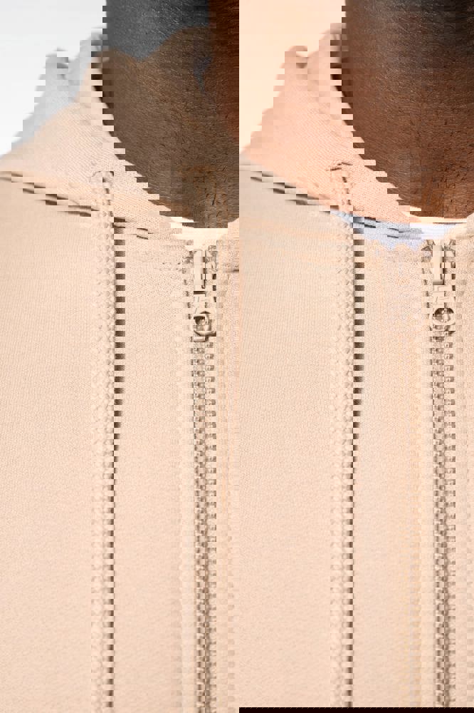 K4042 - Recyceltes Unisex-Sweatshirt mit Reißverschluss und Kapuze