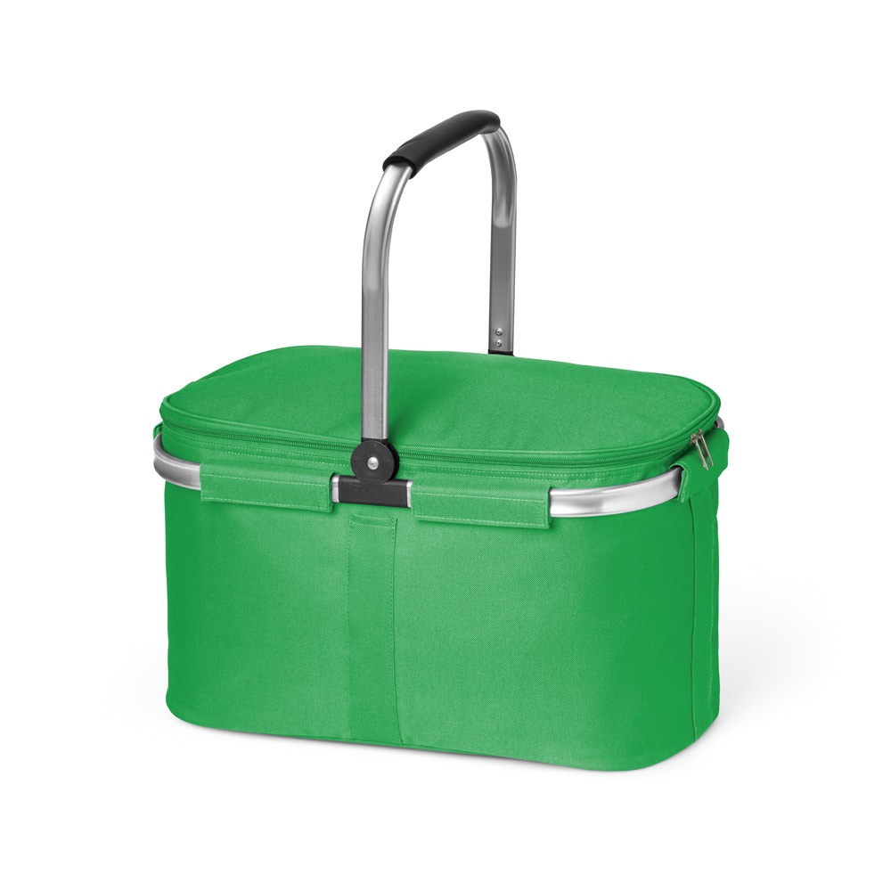 BASKIT. Flexibler Picknickkorb aus 600D 25 L - grün