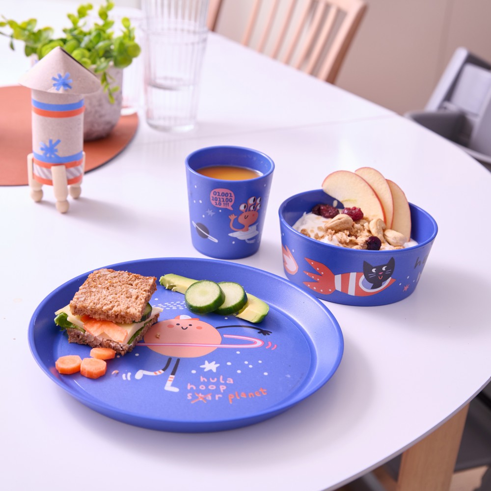 Koziol CONNECT SPACE Kleiner Teller + Schale + Becher