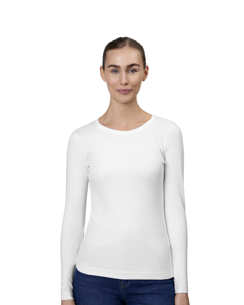 Interlock T-Shirt | Langarm | Damen