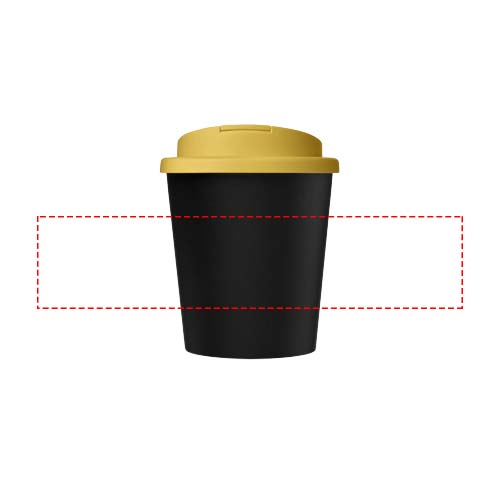 Americano® Espresso Eco 250 ml recycelter Isolierbecher mit auslaufsicherem Deckel 