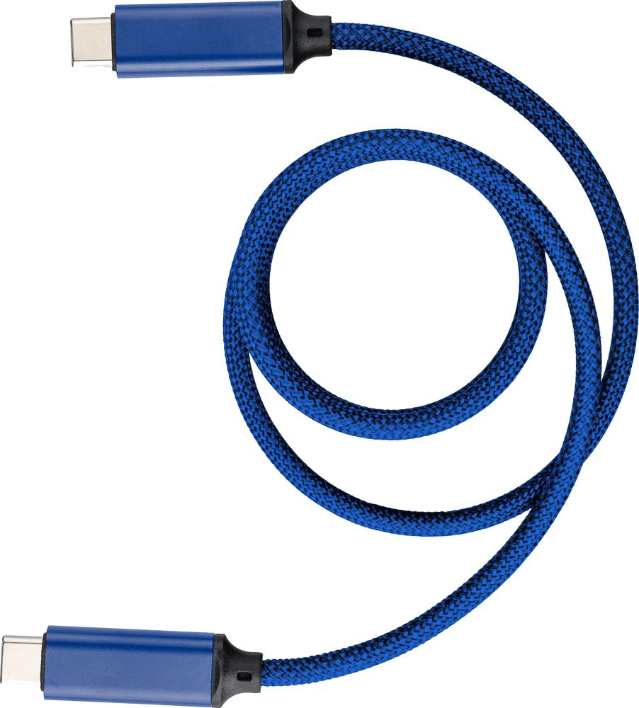 Nylon Ladekabel Janet - blau