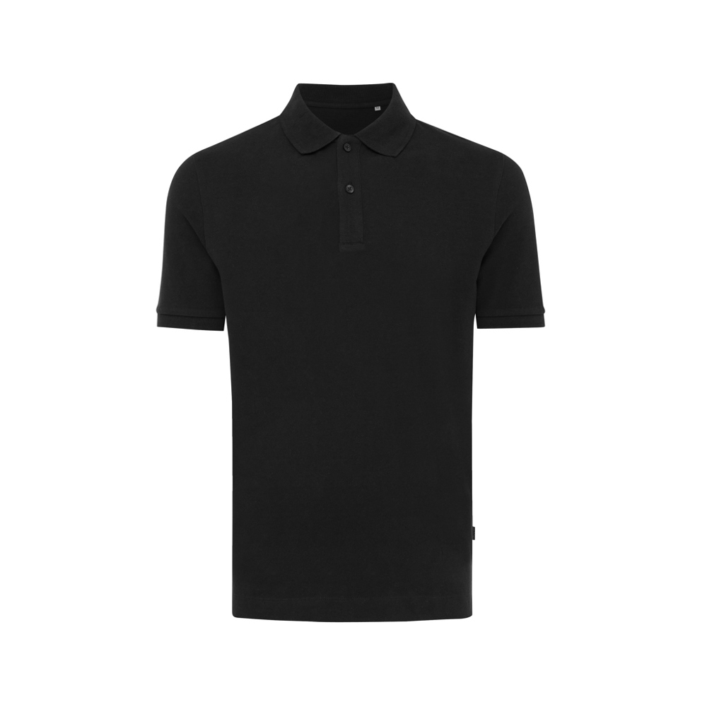 IQONIQ Yosemite Piqué-Poloshirt aus recycelter Baumwolle - schwarz (± PMS Black)