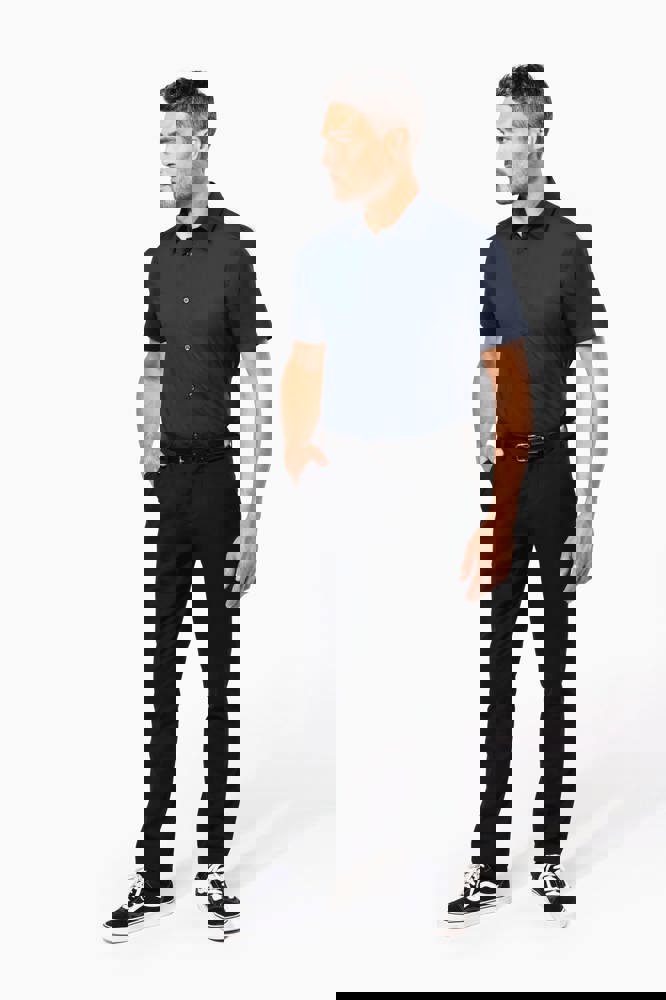 K531 - Herren Stretchhemd Kurzarm