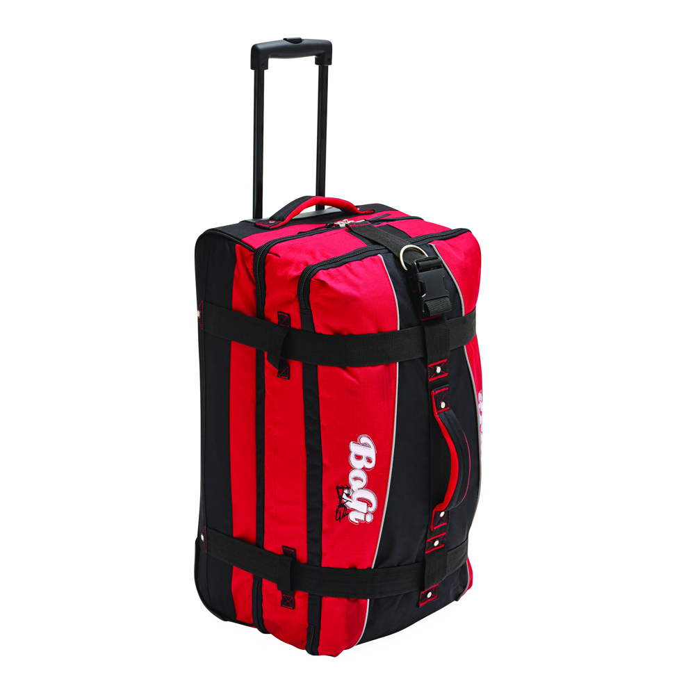 BOGI L - Trolley-Reisetasche BoGi L - rot, schwarz