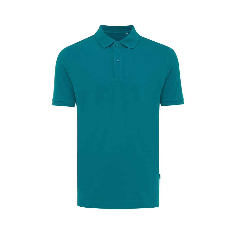 IQONIQ Yosemite Piqué-Poloshirt aus recycelter Baumwolle - verdigris (± PMS 18-4834TCX)