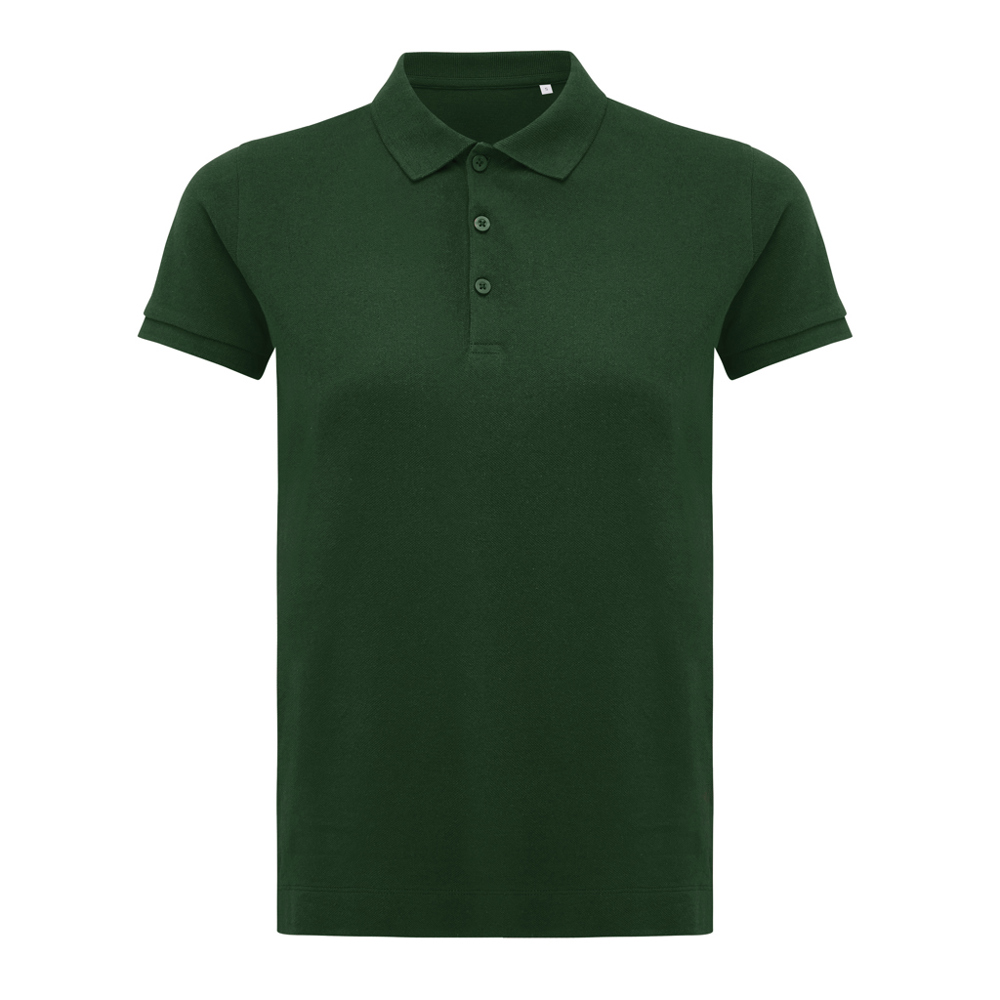 IQONIQ Yosemite Damen Piqué-Poloshirt aus rec. Baumwolle - forest green (± PMS 19-5920TCX)