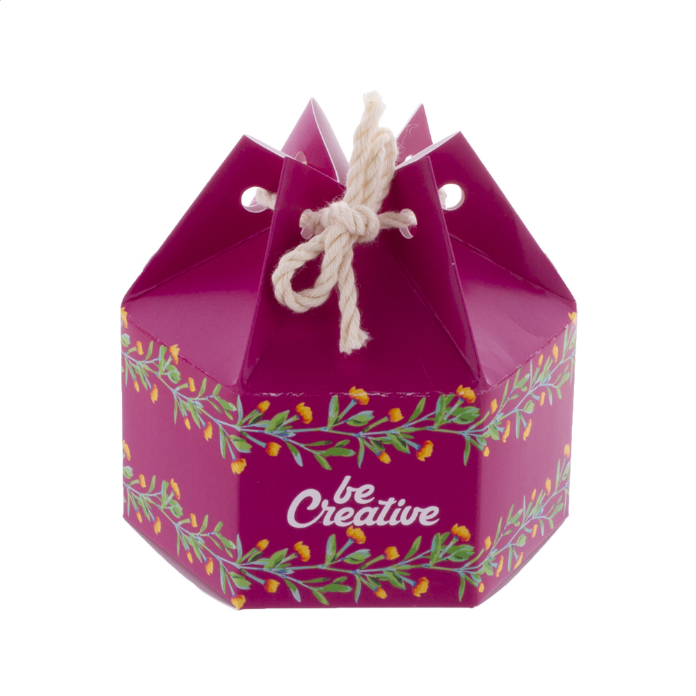 CreaBox HexaCord S - Sechseckige Geschenkbox