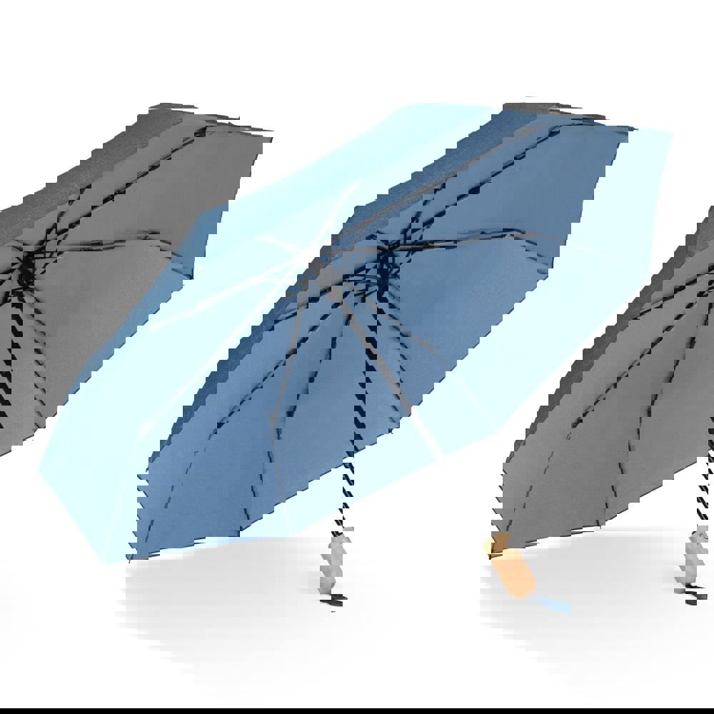 21” faltbarer Regenschirm aus R-PET -Material mit Automatiköffnung