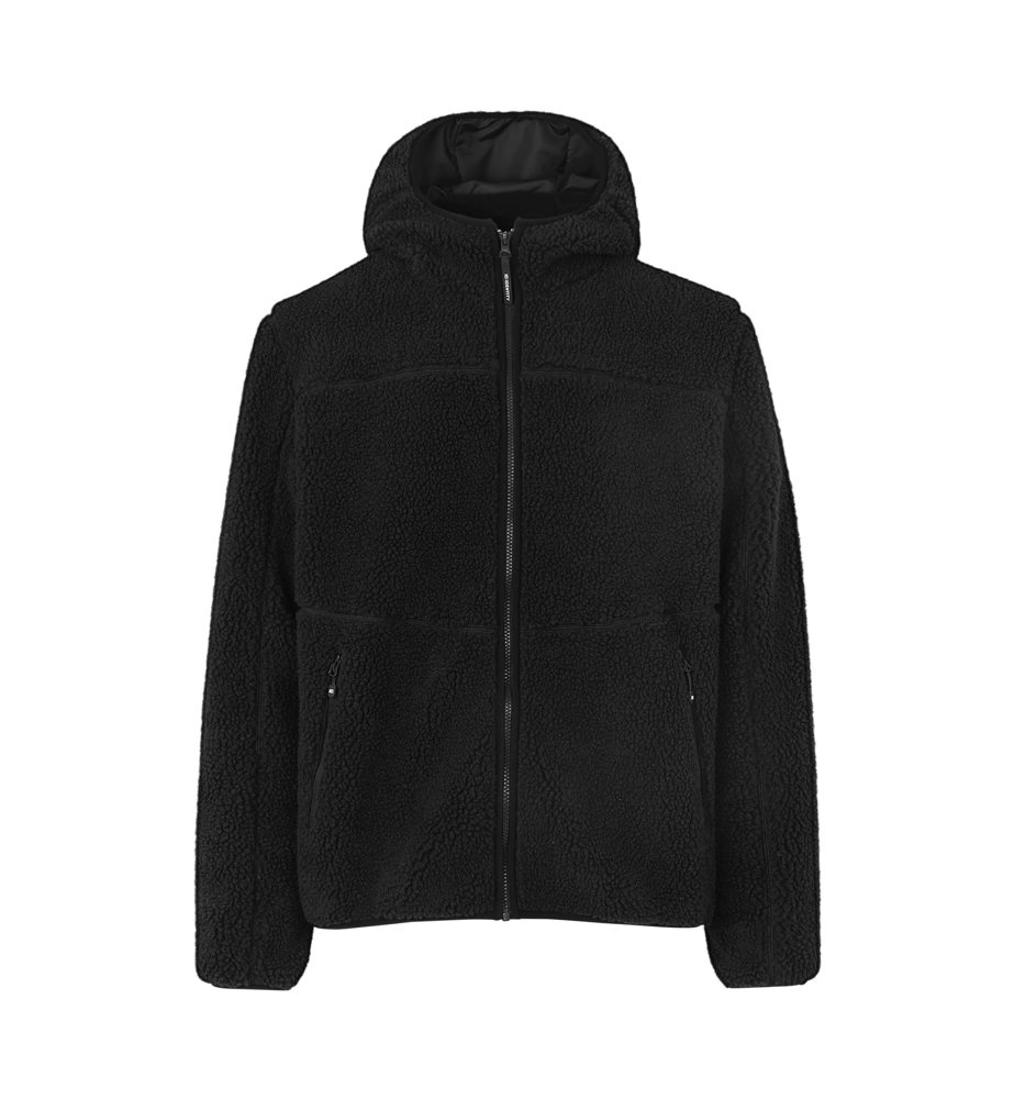 Pile Fleecejacke   - Schwarz (C-900)