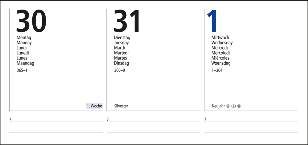 Wochenkalender Media EXPRESS