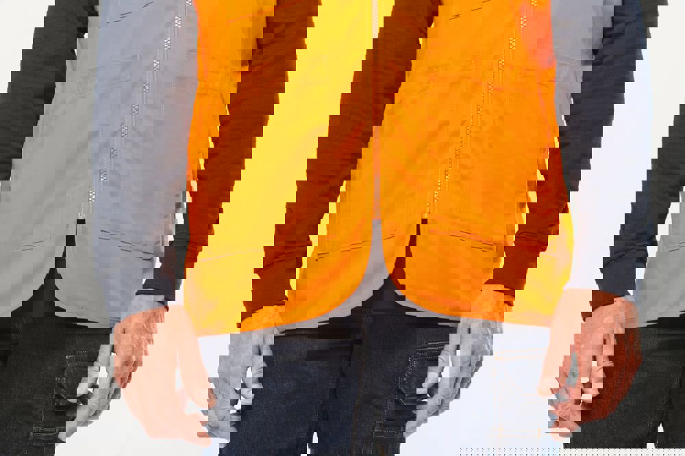 WK608 - Unisex-Weste aus  Baumwollpolyester mit mehreren Taschen