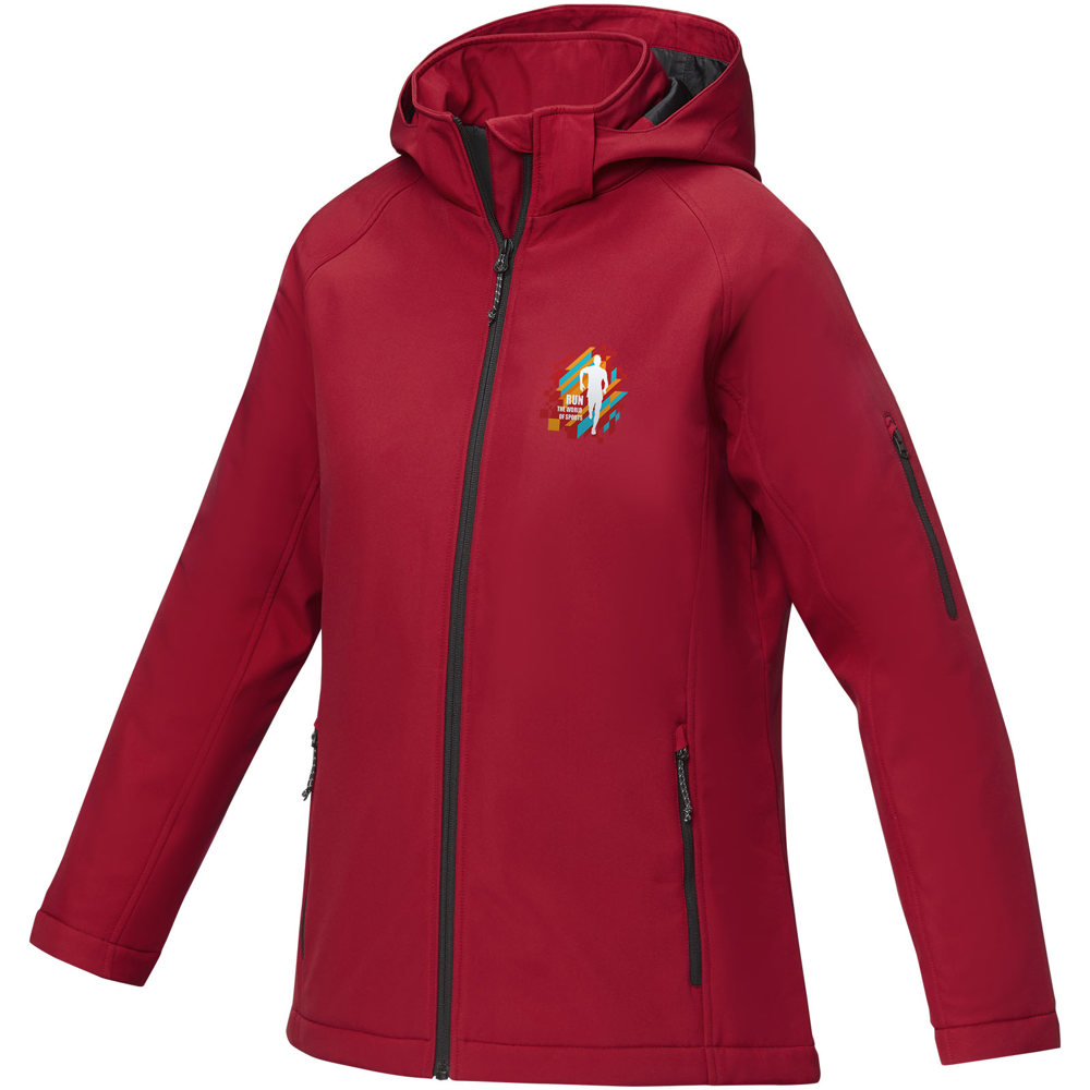 Notus wattierte Softshell Damenjacke