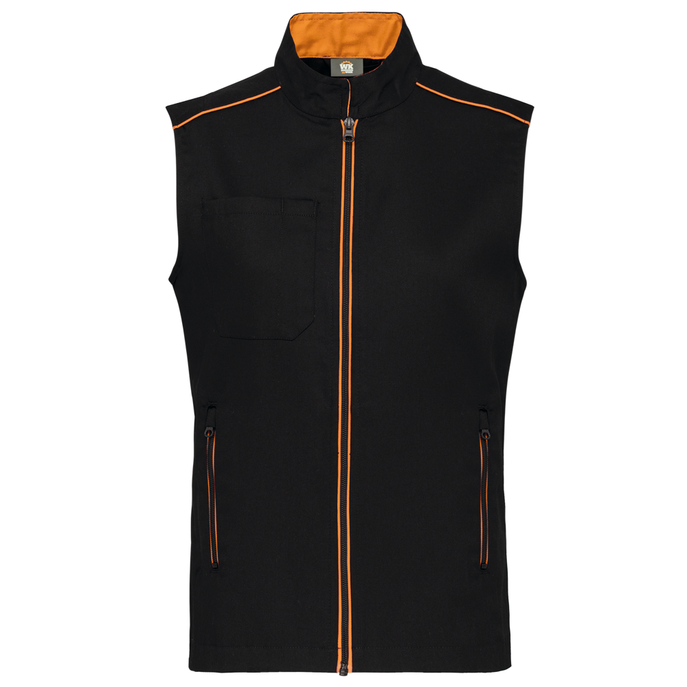 WK6148 - Weste Day To Day - Black / Orange