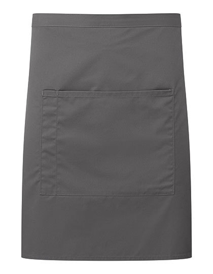 Premier Workwear - Colours Mid Length Apron with Pocket