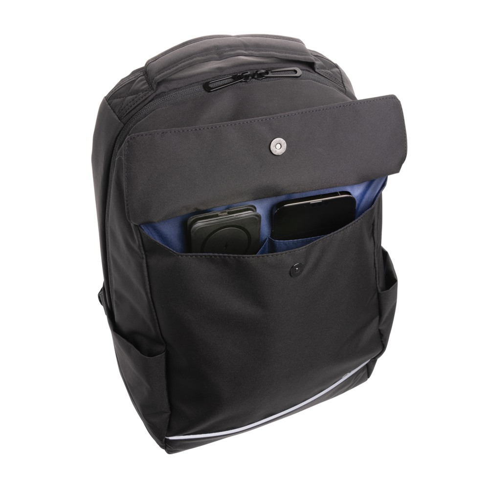 Swiss Peak Brooke AWARE™ 15,6" Laptop-Rucksack aus rPET