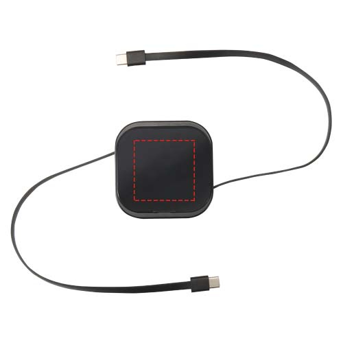 Gloas Aufrollbares 5 in 1 Kabel aus Recyclingmaterial mit Datensynchronisierung und 100 W Schnellladefunktion sowie Smartphone Toolkit