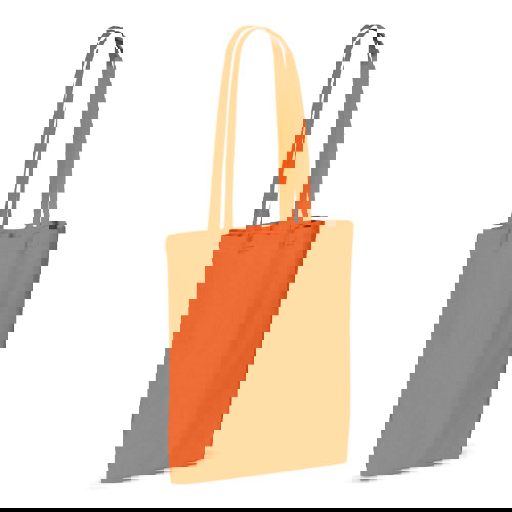 Umhängetasche Baumwolle OEKO-TEX® 140g/m² 38x42cm - Orange