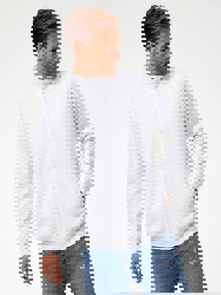 BS Harlem Pullover mit durchgehendem Reißverschluss, 280 gr/m²