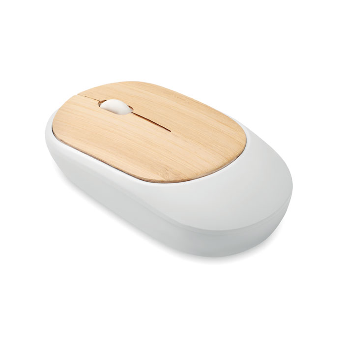 CURVY BAM - Optische Mouse  Bambus