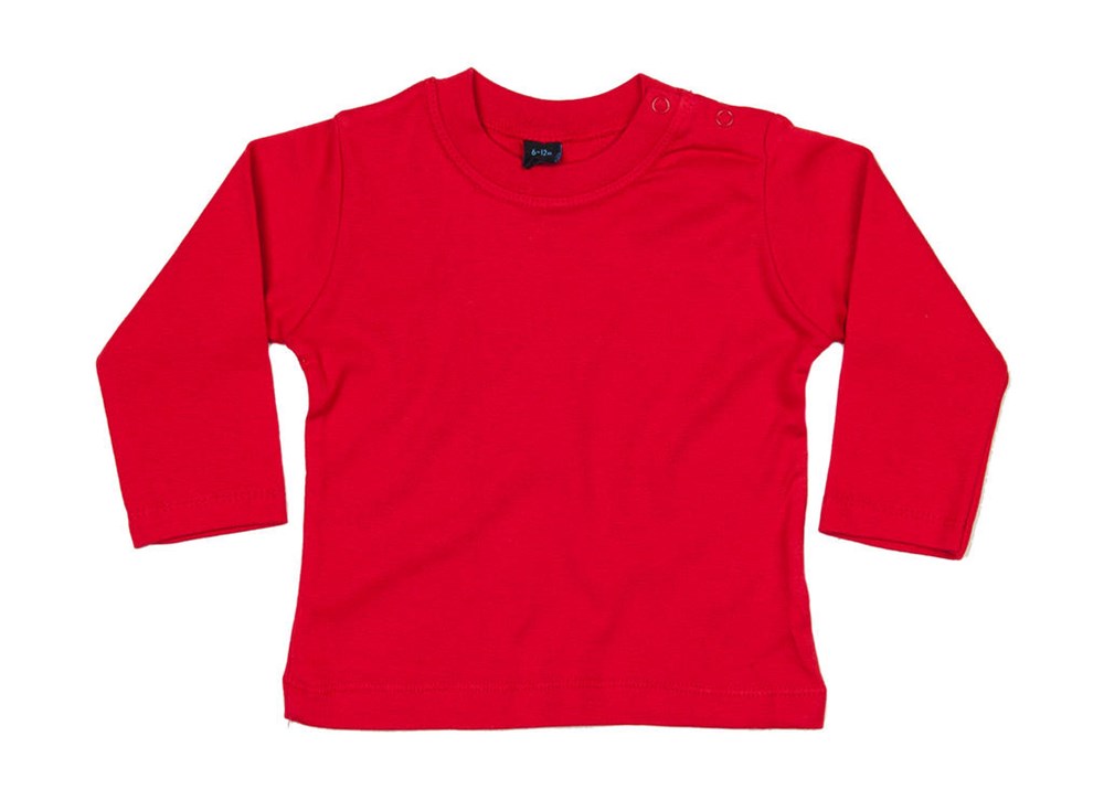 Baby Longsleeve Top - Red