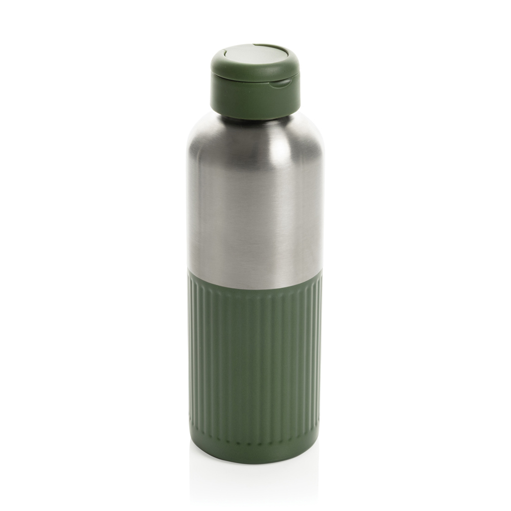 Ripple RCS R-Steel auslaufsichere Wasserflasche 750ml - grün (± PMS 10315C)