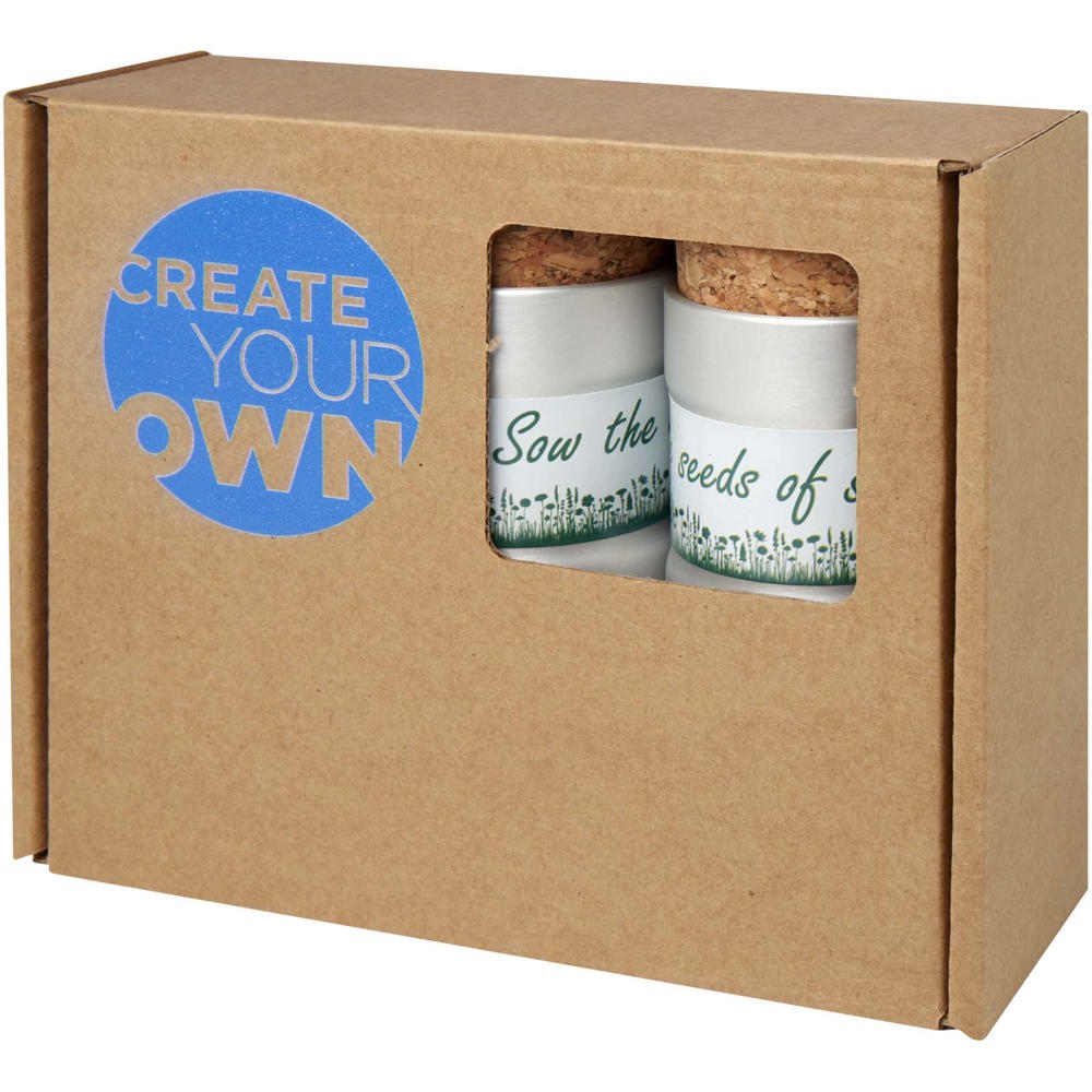 Hey Pots Schreibtisch-Garten-Kräutermischung, 3er-Set