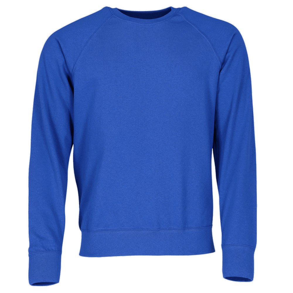 621380 - Lightweight Raglan Sweat, royal, XL