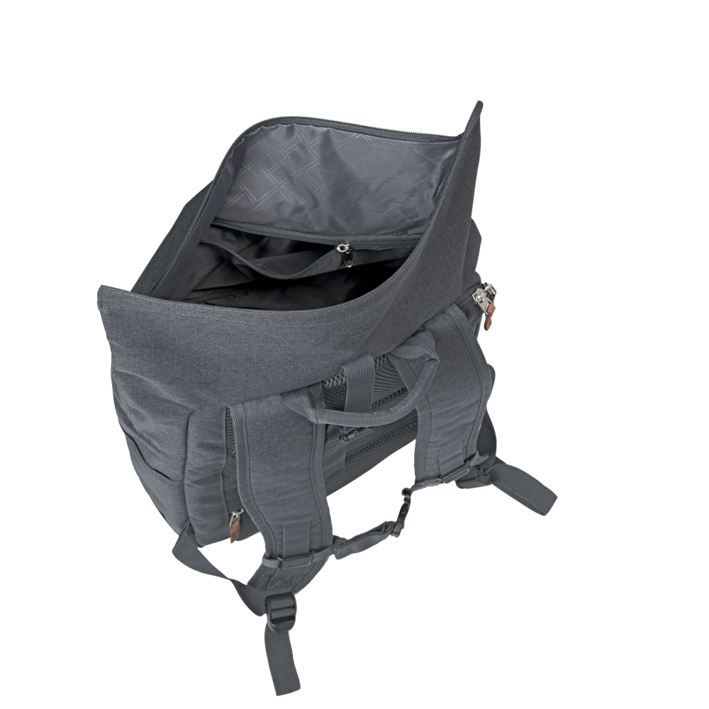 TRAVELITE BASICS Rollup Rucksack, Anthrazit