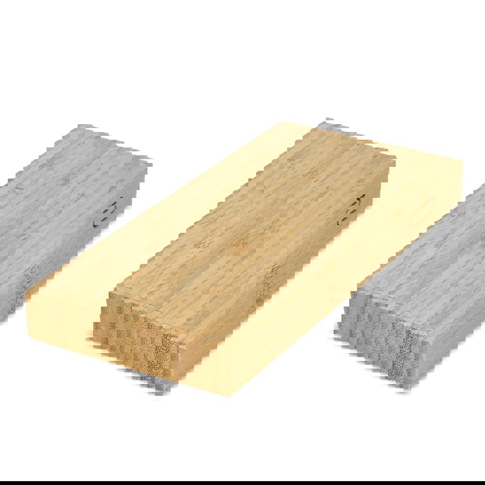 Bamboo Powerbank Wireless Charging 8000mAh