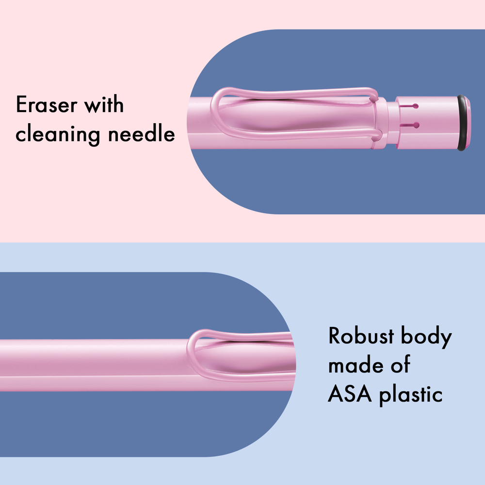 Druckbleistift LAMY safari lightrose