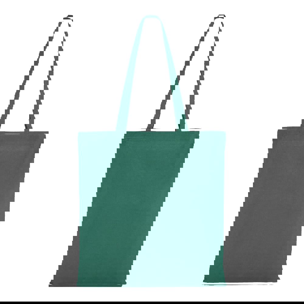 Umhängetasche Baumwolle OEKO-TEX® 140g/m² 38x42cm - Dunkelgrün