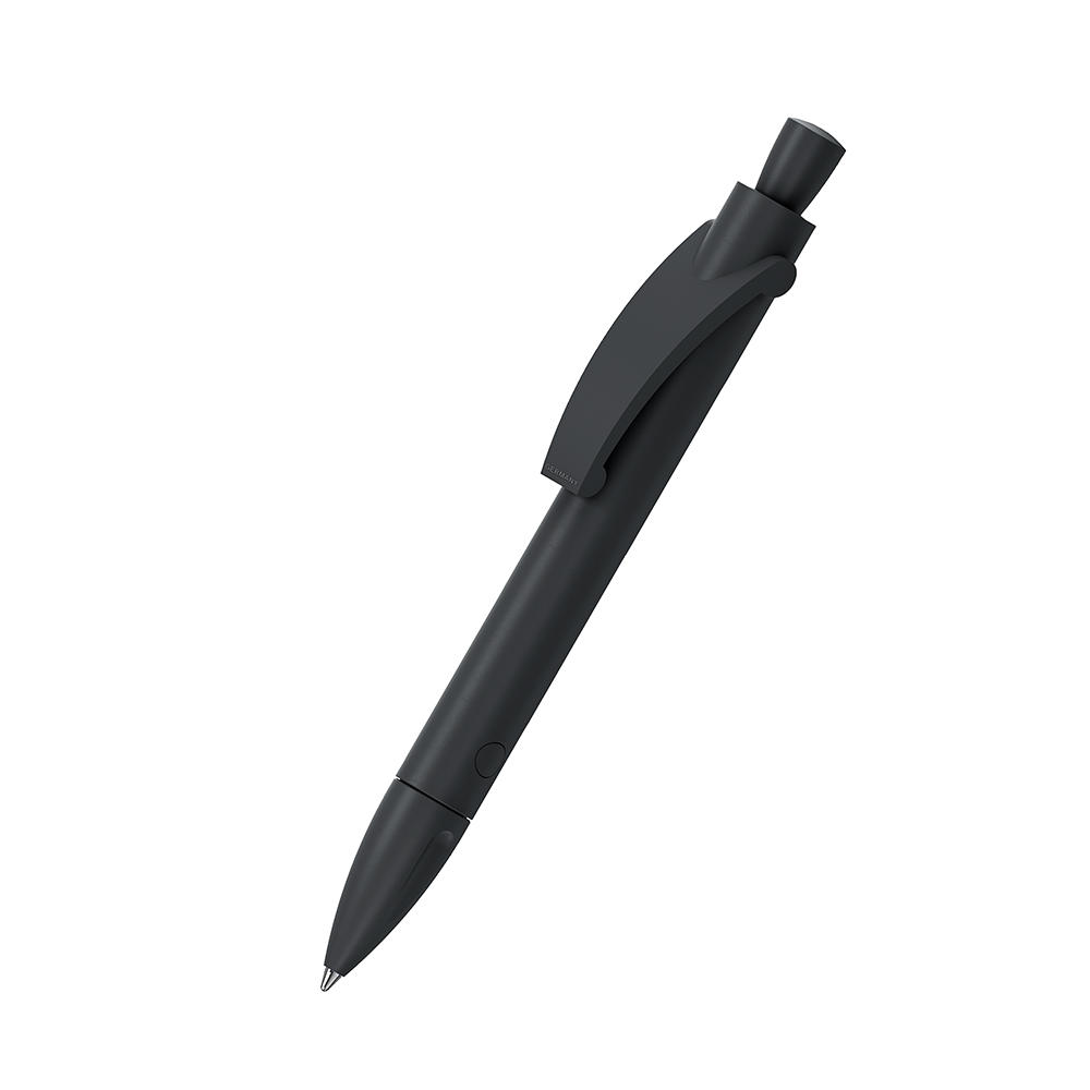 Klio-Eterna - Grande matt recycling - Druckkugelschreiberschwarz