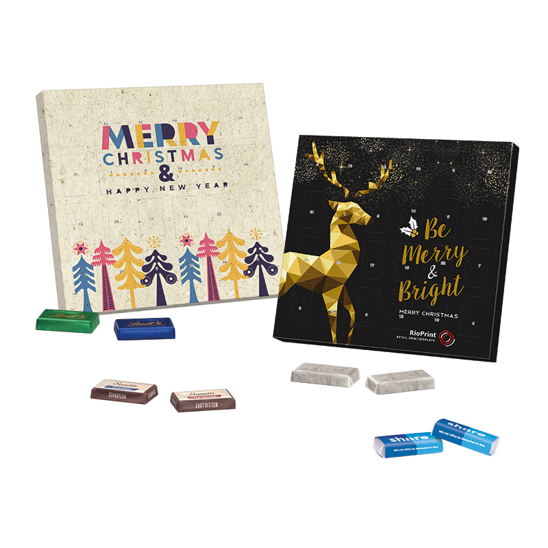 Täfelchen Adventskalender