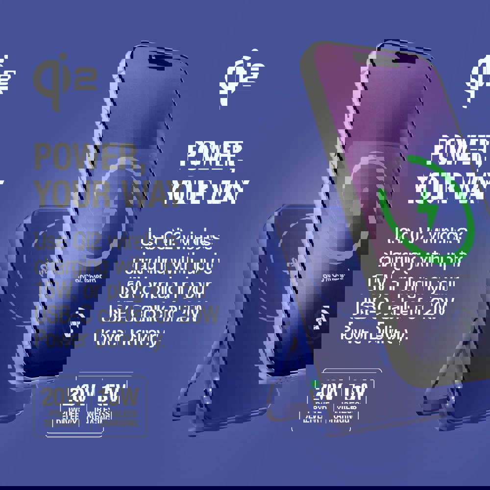 Fresh 'n Rebel Kabellose Powerbank 10000 mAh kompatibel mit MagSafe