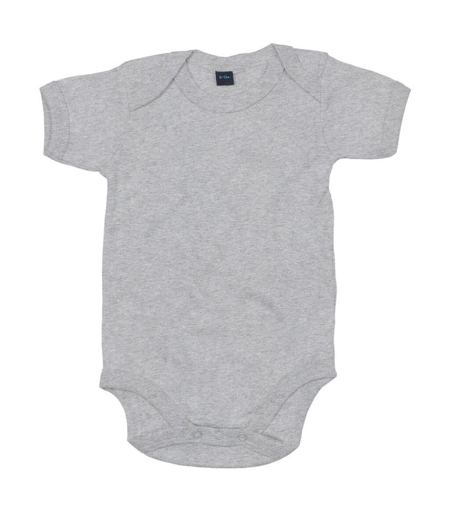 Baby Bodysuit - Heather Grey Melange
