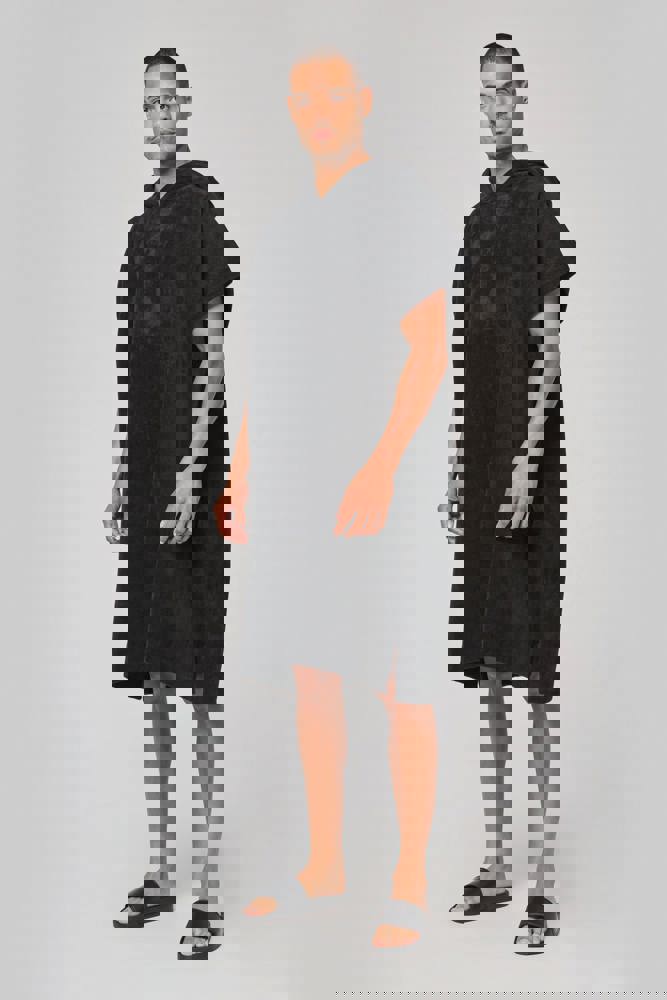 PA581 - Unisex-Frottee-Poncho mit Kapuze