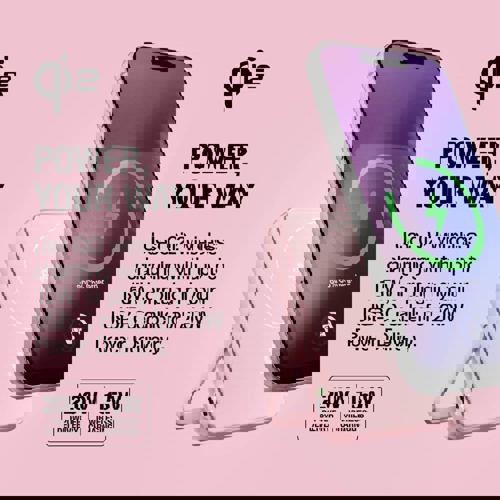 Fresh 'n Rebel Kabellose Powerbank 10000 mAh kompatibel mit MagSafe