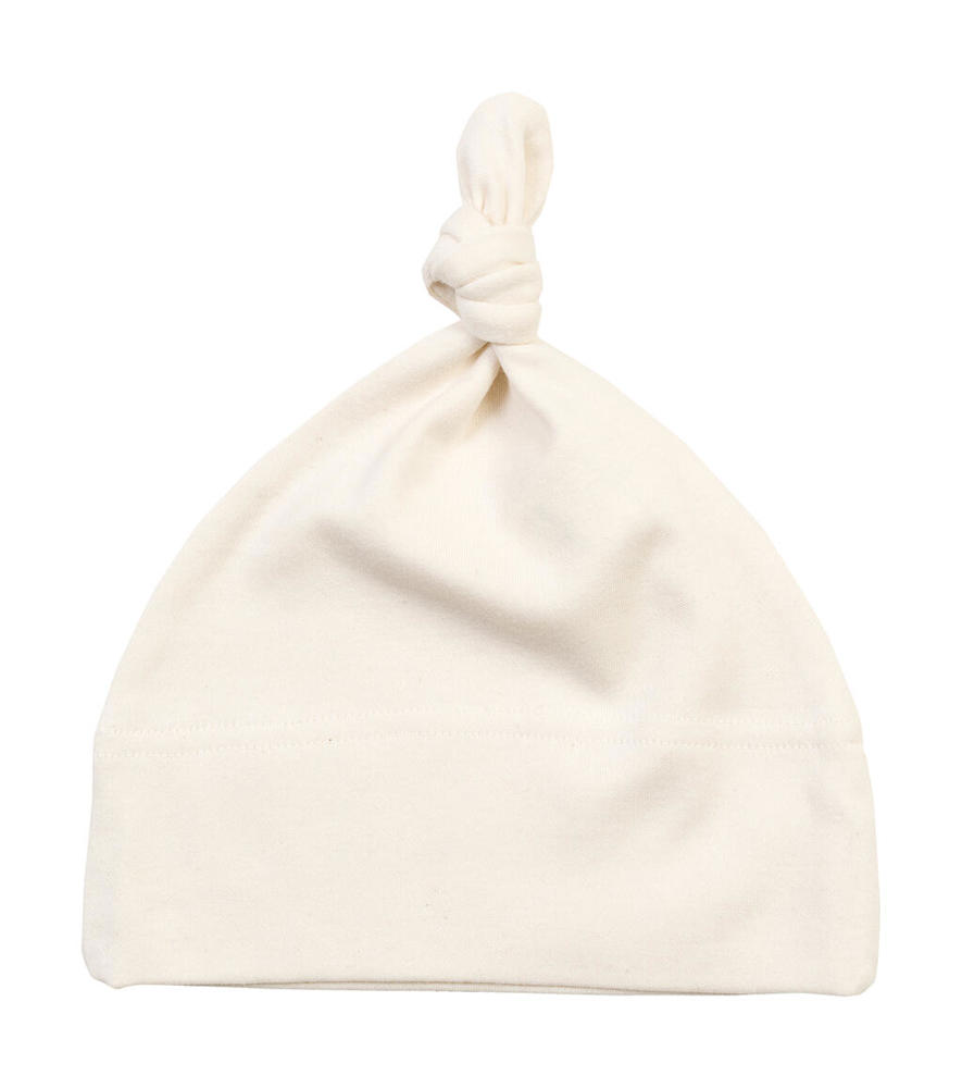 Baby 1 Knot Hat - Organic Natural