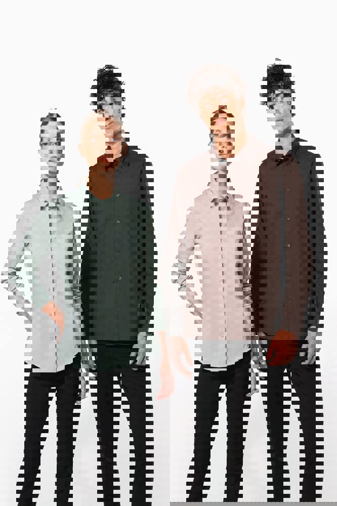 K549C - Popeline-Hemd Baumwollpolyester pflegeleicht für Damen