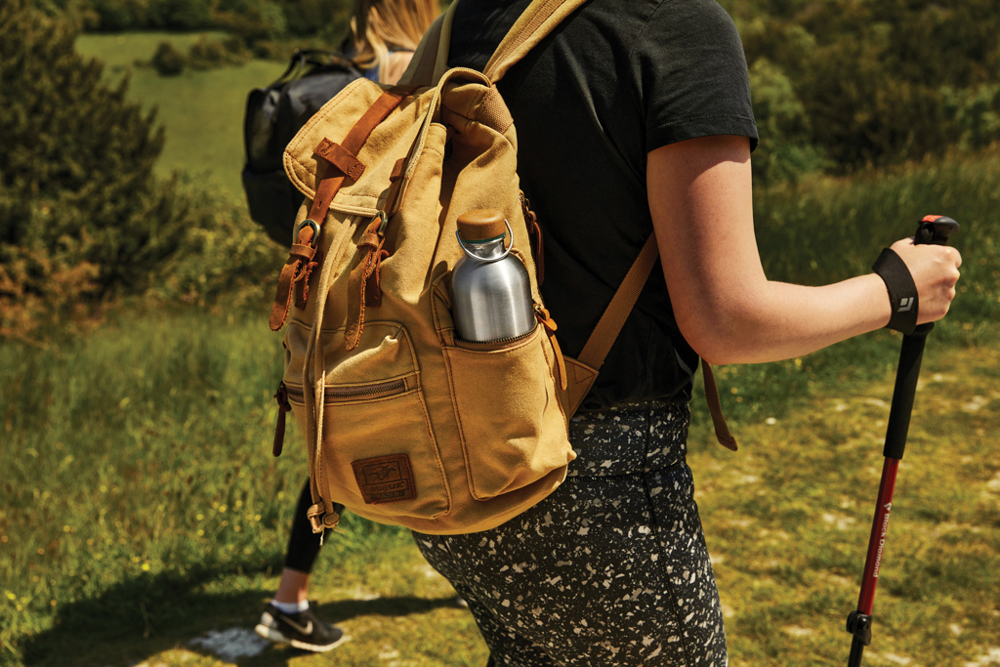 Black+Blum Stahl-Wasserflasche 600ml