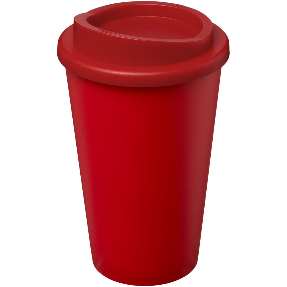 Americano® Eco 350 ml recycelter Becher - rot