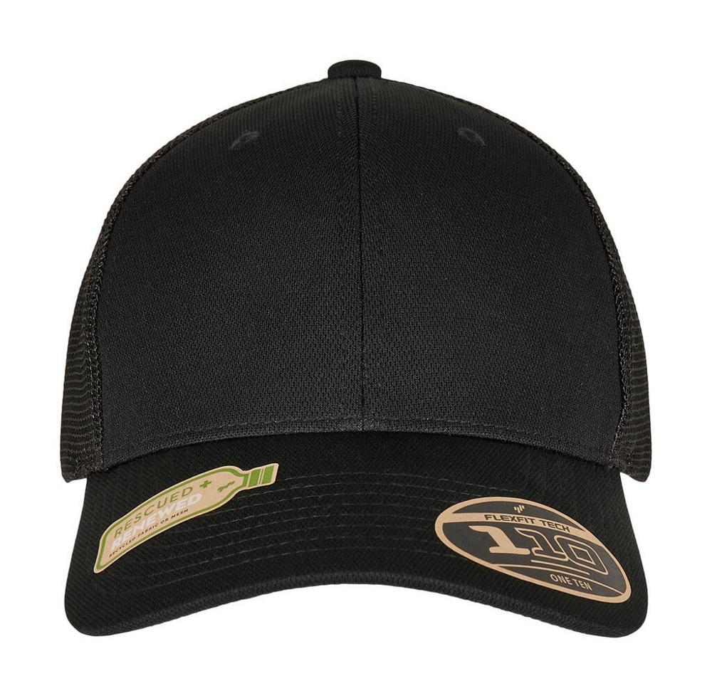 110 Recycled Alpha Shape Trucker - Black