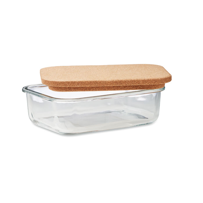 CANOA - Lunchbox Glas mit Kork