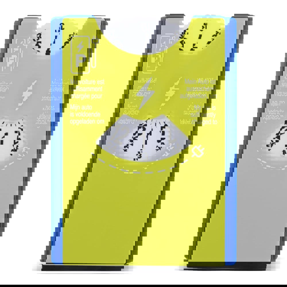 Parkscheibe mit Eiskratzer "Electric"